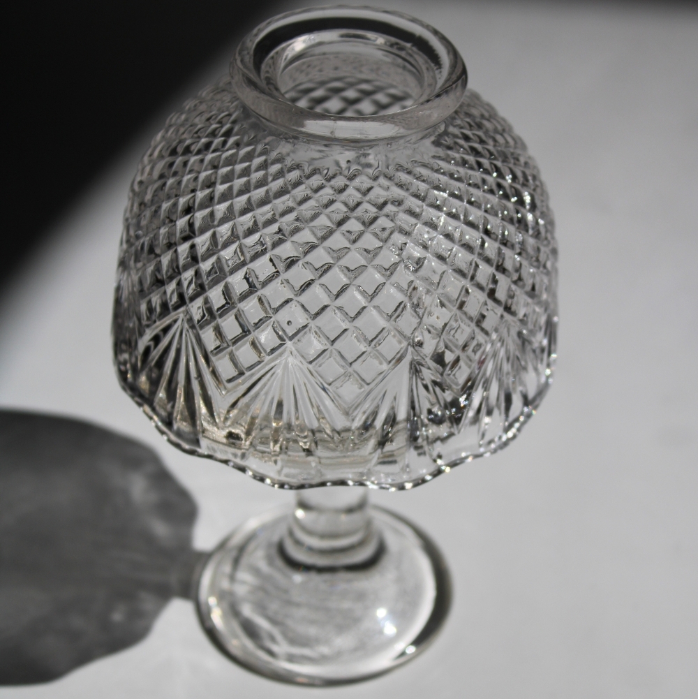 Vintage PartyLite Clearview Glass Fairy Lamp - Picture 4 of 6